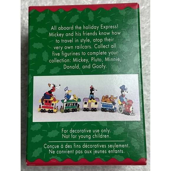 NOS Hallmark Merry Miniatures "Donald's Passenger Car" Fourth in Series 1998 NIB - Picture 2 of 3